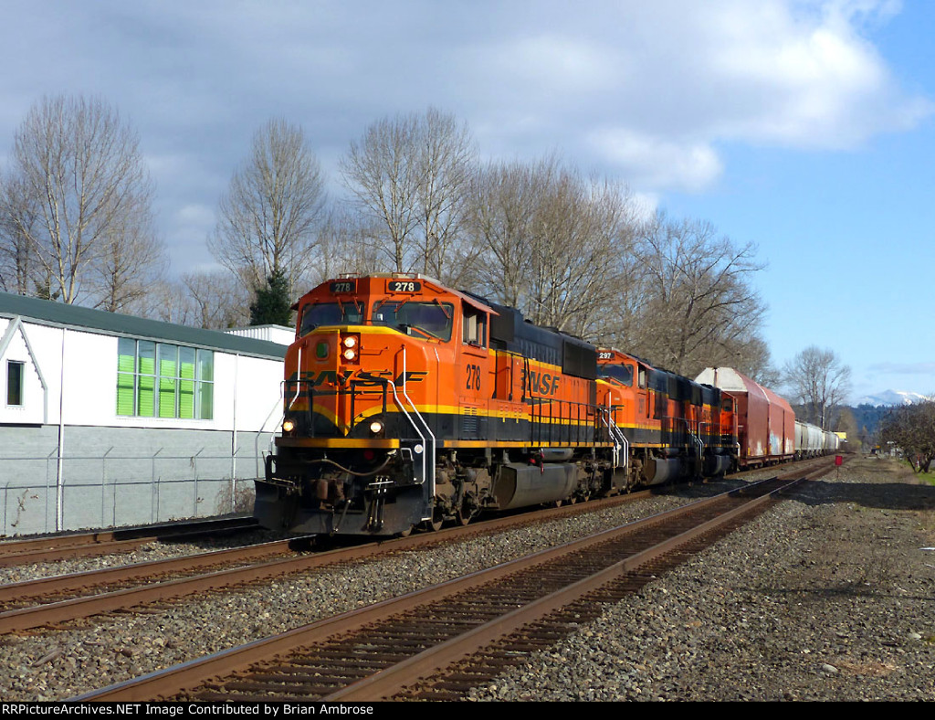 BNSF 278 West - Sb